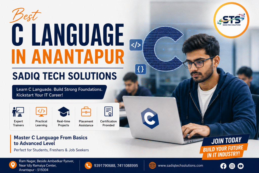 Best C Language Institute in Anantapur