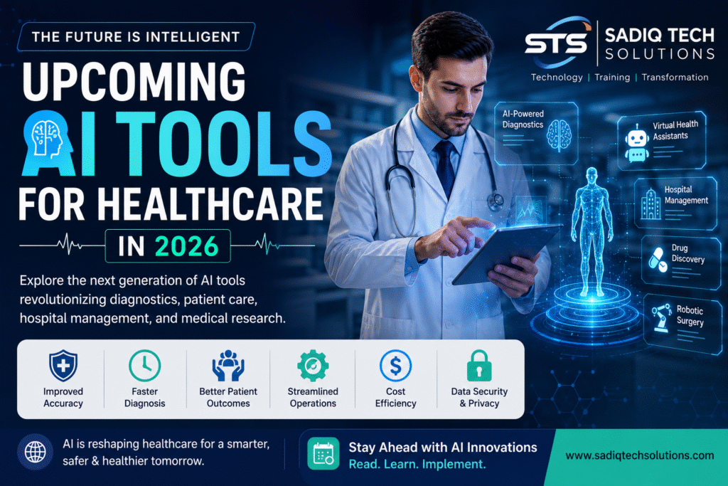 Upcoming AI Tools for Healthcare : The Future of Smarter Patient Care